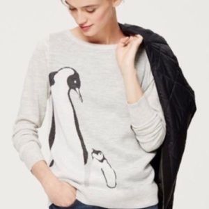 🐧LOFT  Penguin Crewneck Sweater 🐧